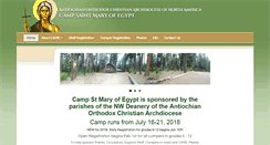 Desktop Screenshot of campstmary.org